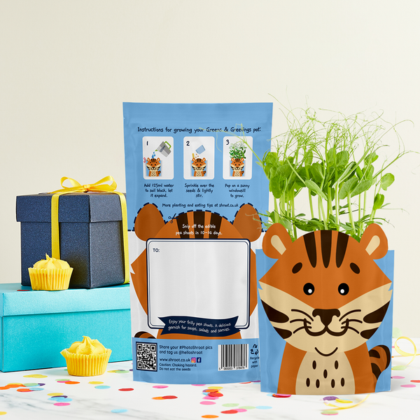 Greens & Greetings: 'Toby' Tiger – Shroot