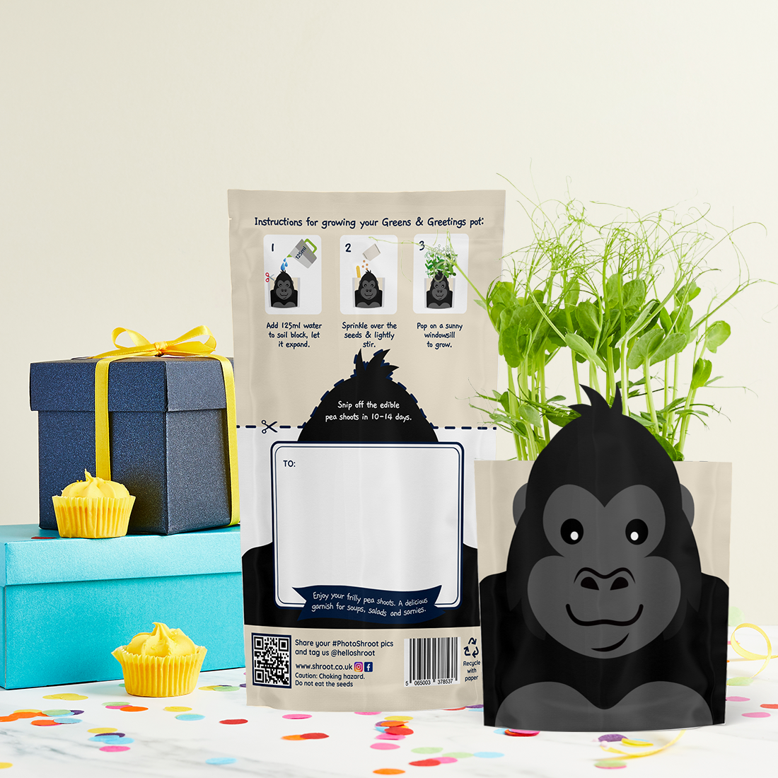 Greens & Greetings: 'George' Gorilla