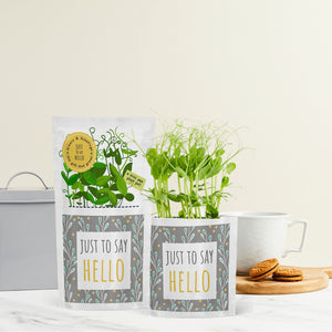 just to say hello greens and greetings shroot pea microgreens and pouch.jpg