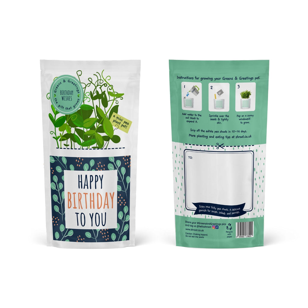 Shroot 'Happy Birthday' Growable Greeting Card – Shroot