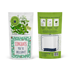 Greens & Greetings: Congrats - You're brilliant